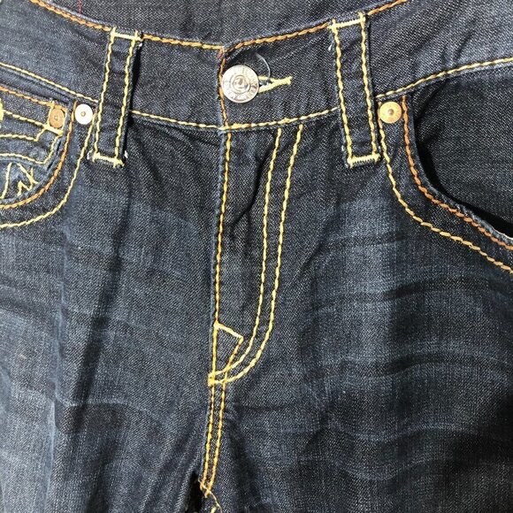True Religion Ricky Straight Leg Jeans 34x32 - Picture 12 of 14